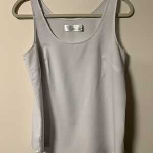 Time & Tru White Tank Top - S